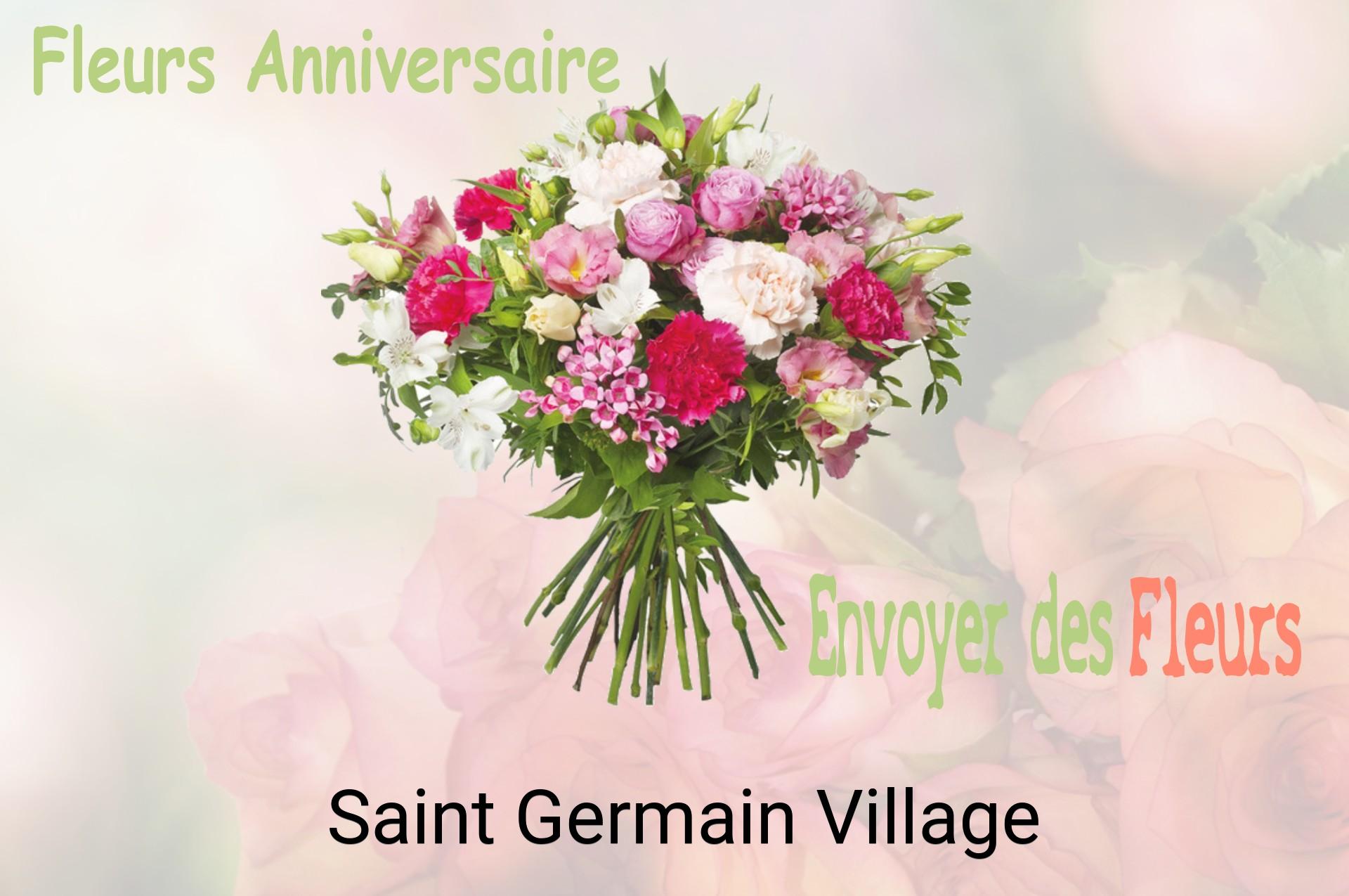 Bouquet de fleurs d’anniversaire livré à Saint-Germain-Village