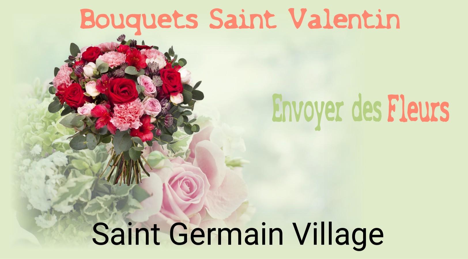 Roses de Saint-Valentin livrées à Saint-Germain-Village